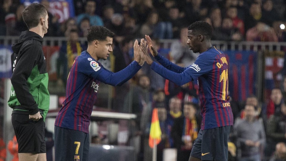 Barcelona dùng 194 triệu bảng mua 2 cầu thủ. Ảnh: AS