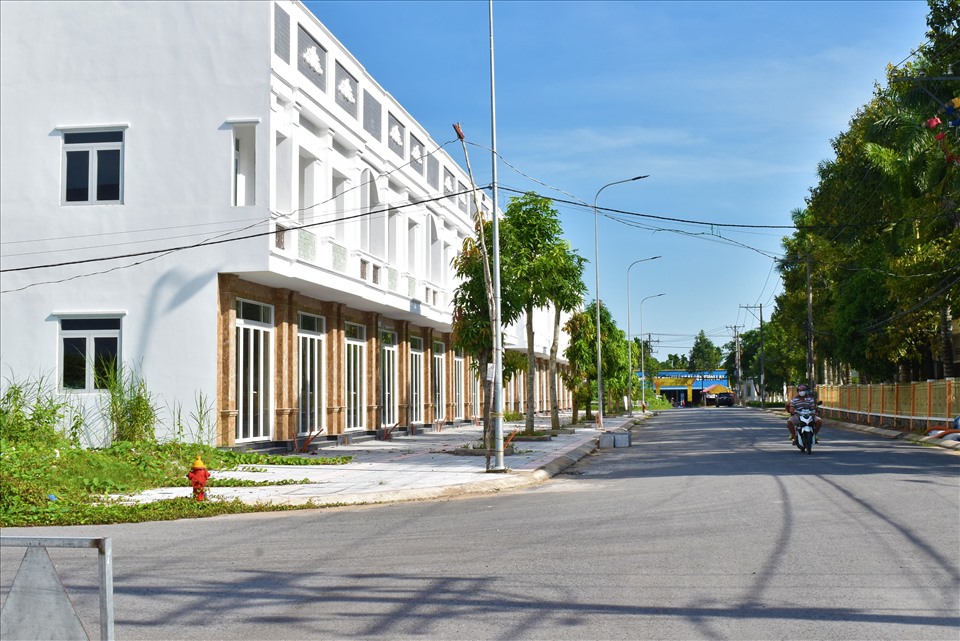 Một góc dự án khu đô thị mới Thới Lai đang được triển khai xây dựng. Ảnh: Thành Nhân.