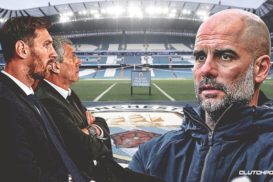 Muốn chào đón Lionel Messi, Pep Guardiola sẽ phải cân nhắc về nhân sự ở Man City. Ảnh: Clutchpoints