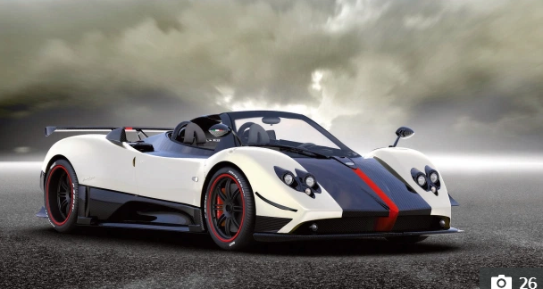 Siêu xe Pagani Zonda trị giá hơn 45 tỉ đồng trong gara của Messi. Ảnh: Getty.