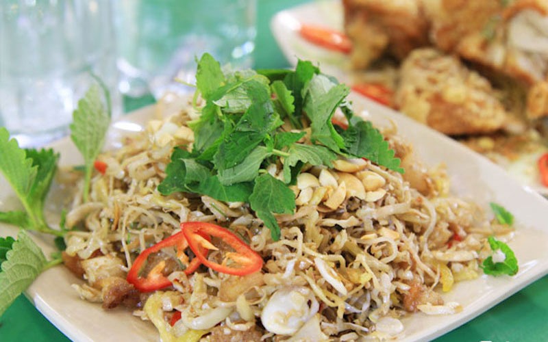 Món nhút mít nộm. Ảnh: Tư liệu