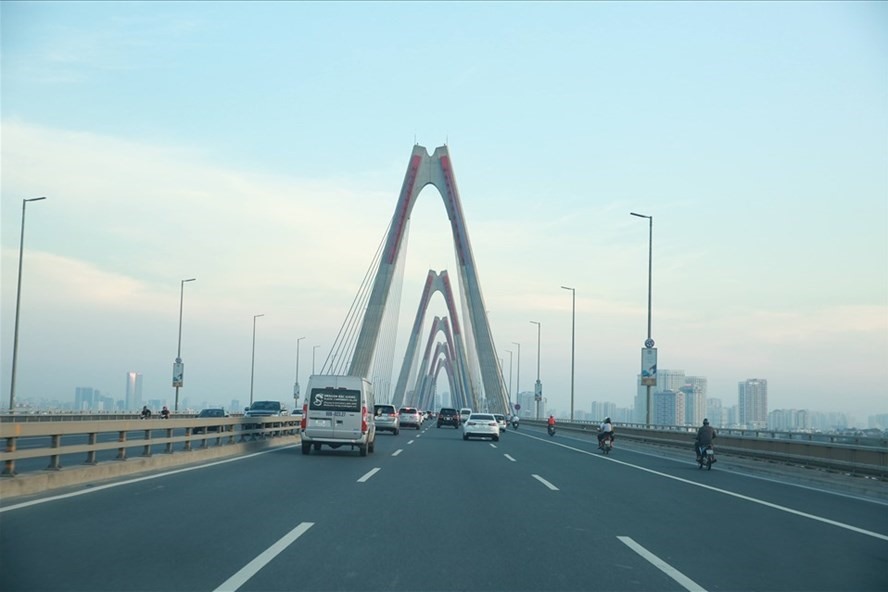 Tuyến cao tốc Nội Bài - Nhật Tân, do Nhà nước đầu tư, hiện không thu phí. Ảnh: Hải NGuyễn