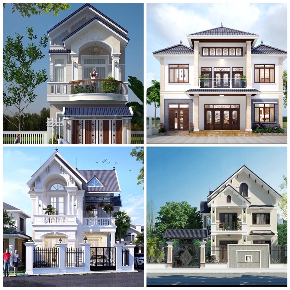 Nhà 2 tầng mái thái ngày càng được nhiều gia đình lựa chọn bởi nó không chỉ giúp tối ưu được mặt bằng xây dựng mà còn có tính thẩm mỹ cao. Đồ họa: Phương Duy