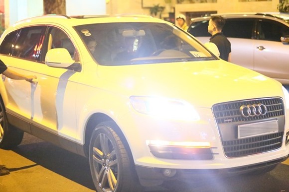 Audi Q7 của Lam Trường. Ảnh: Hoàng Ân