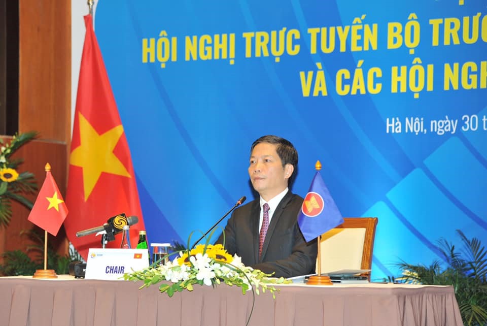 Hội nghị Bộ trưởng Kinh tế ASEAN đạt được nhiều kết quả ấn tượng. Ảnh: MOIT