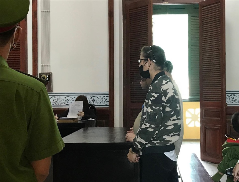 Bị cáo Ngọc tại tòa. Ảnh: Văn Hào
