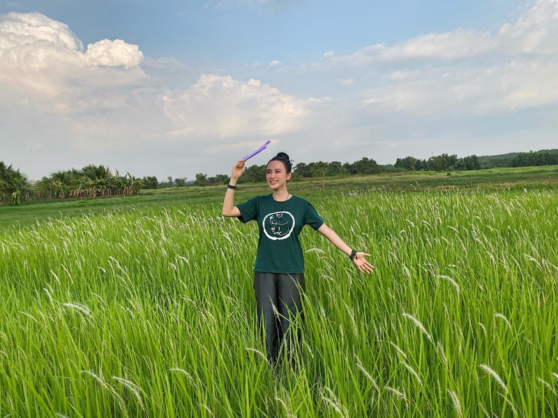 Hình ảnh an yên của Angela Phương Trinh. Ảnh: NSCC