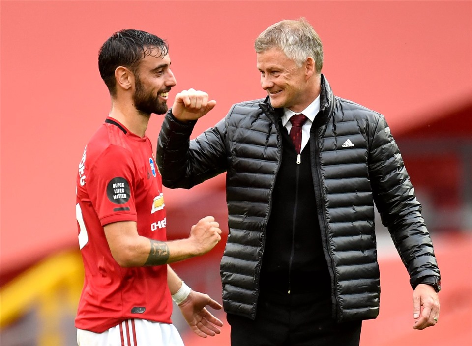 HLV Ole Gunnar Solskjaer cần thêm những cầu thủ chất lượng như Bruno Fernandes. Ảnh: EPA