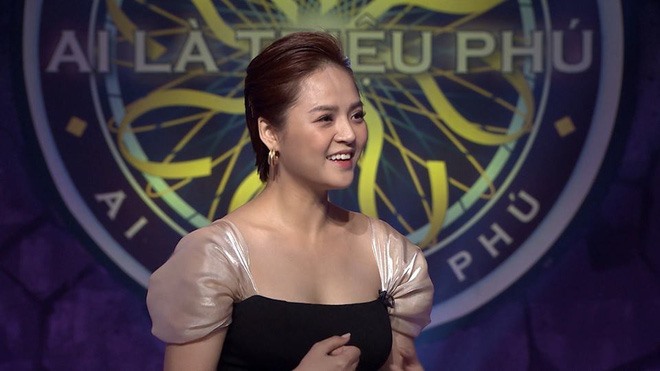 Nữ diễn viên Thu Quỳnh cũng gây bất ngờ lớn cho khán giả khi tham gia “Ai là triệu phú“. Ảnh: Thảo.