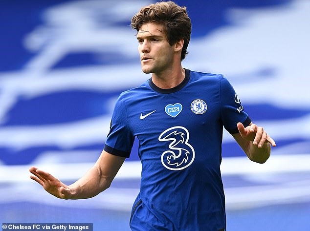 Marcos Alonso. Ảnh: Getty.