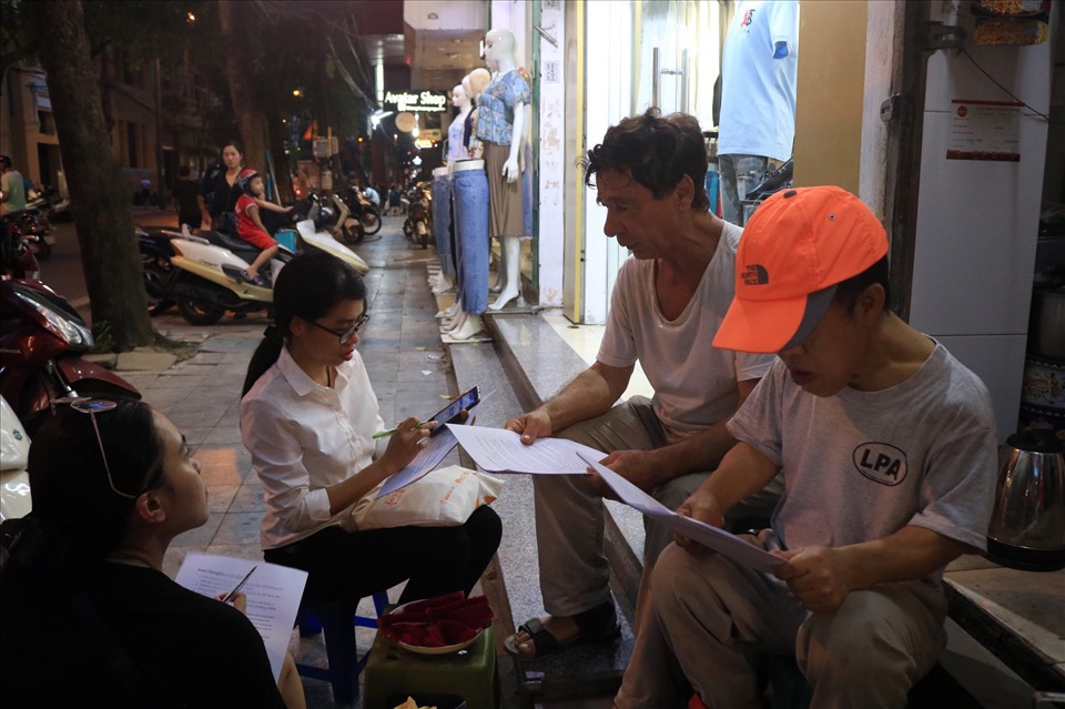 Lớp học Tiếng anh của anh Phú.