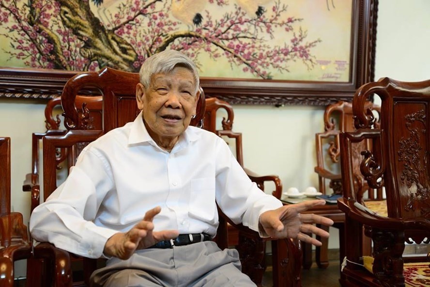 Nguyên Tổng Bí thư Lê Khả Phiêu. Ảnh H.T