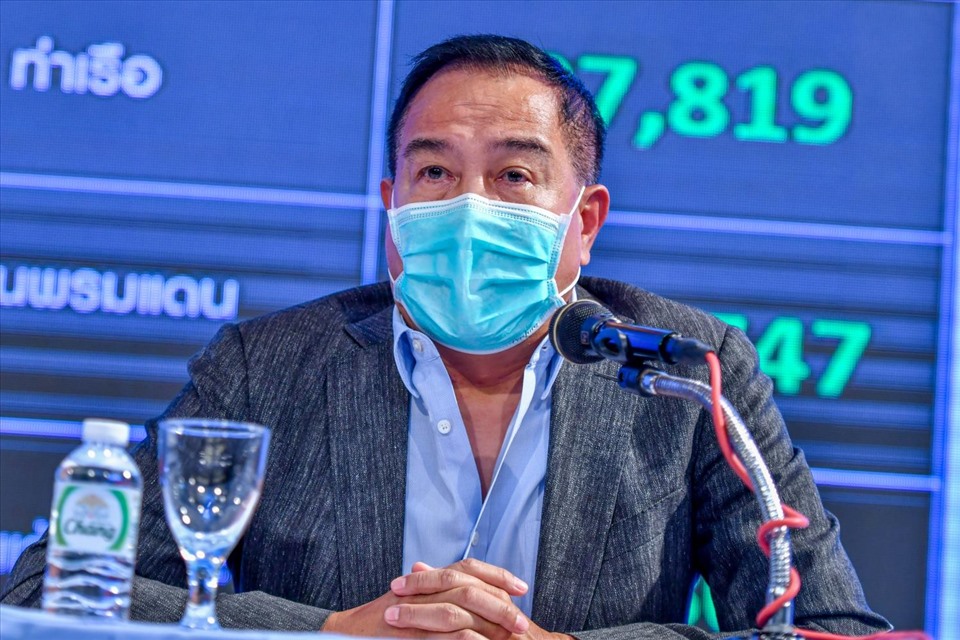 Chủ tịch LĐBĐ Thái Lan - Pol Gen Somyot Poompunmuang. Ảnh: Bangkok Post