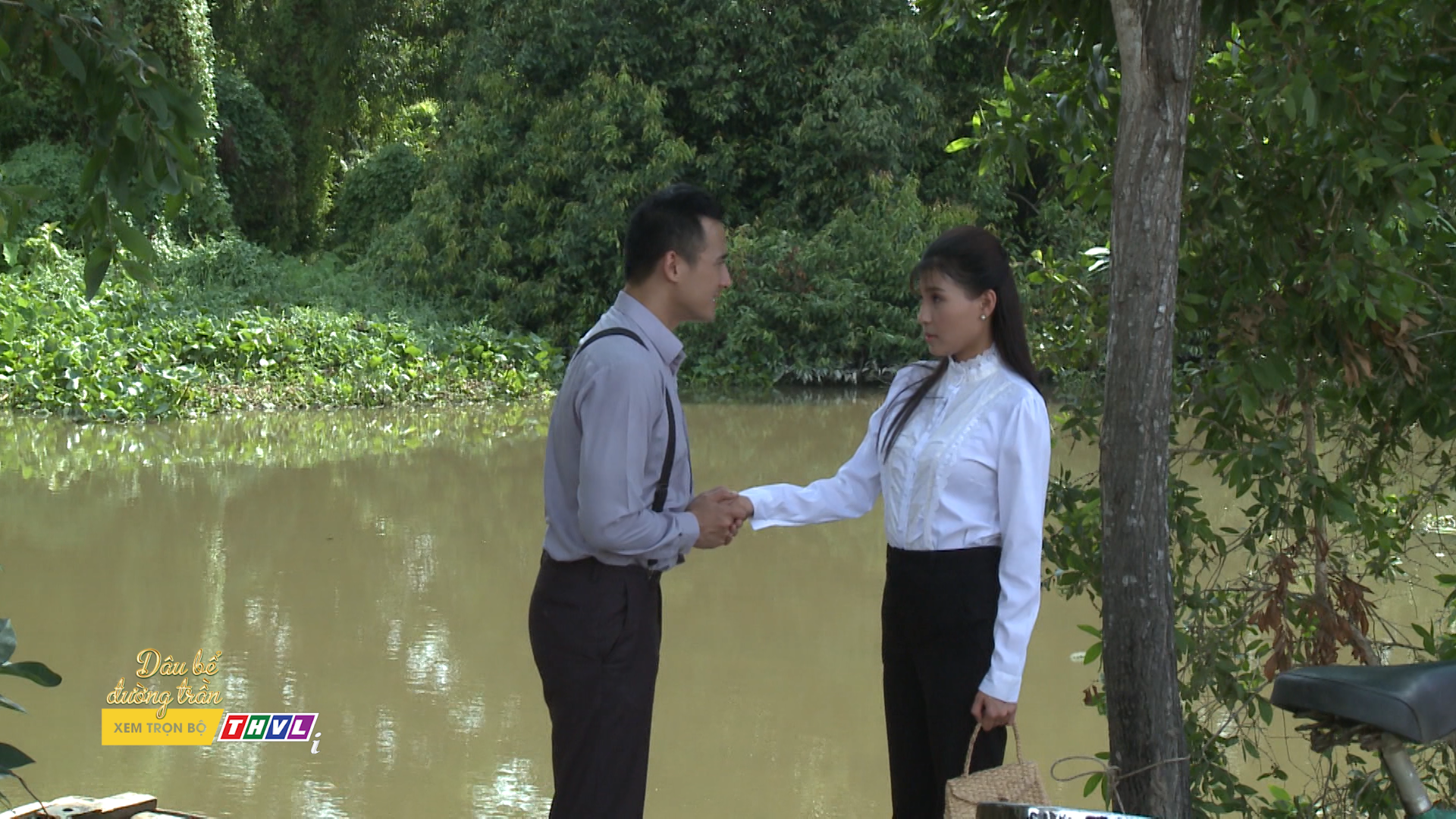 Dũng Linh ngỏ lời yêu Cầm Thư. Ảnh: NSX.