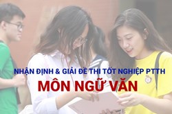Đáp án đề thi tốt nghiệp THPT 2020 môn Ngữ Văn chi tiết nhất