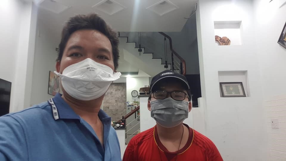 Anh Mai Anh Đức cũng là bệnh nhân số 687 từng 2 lần bị cách ly phòng dịch. Ảnh: NVCC