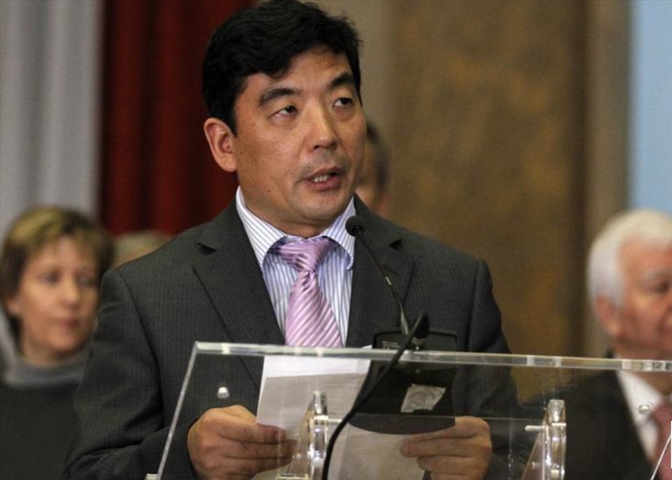 Nguyên CEO Tập đoàn Tam Hiệp Cao Guangjing bị sa thải năm 2014. Ảnh: Reuters
