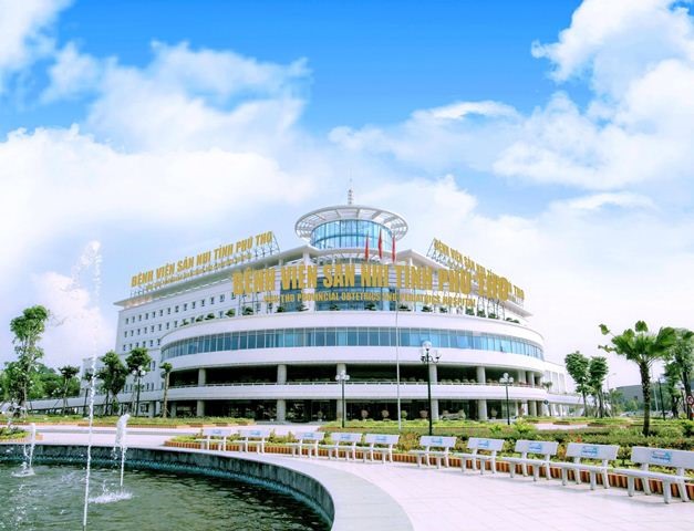 Toàn cảnh bệnh viện Sản Nhi lớn nhất khu vực Tây Bắc. Ảnh: BVCC