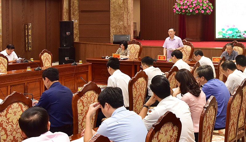 Quang cảnh hội nghị. Ảnh: Thanh Hải