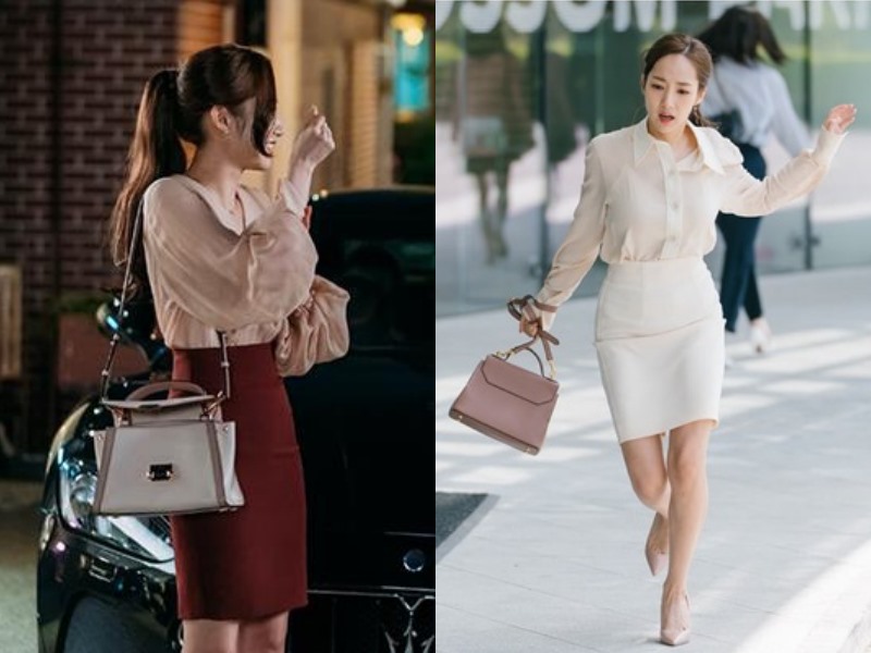 Phụ kiện bản nhỏ mang lại tổng thể hài hòa cho các quý cô công sở (Ảnh: Cắt từ phim).