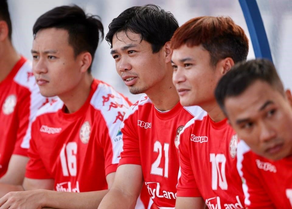 Công Phượng dự bị nhưng đã chơi rất hay khi được tung vào sân đầu hiệp 2. Ảnh: Anh Duy.