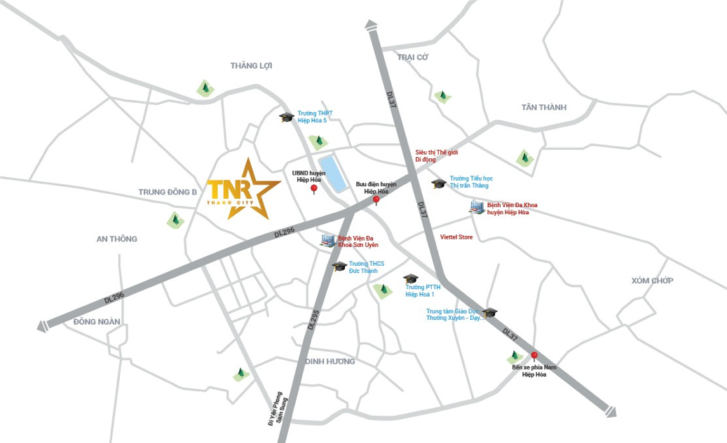 Tổng thương phẩm của dự án gồm 646 lô, trong đó 608 lô shophouse (nhà phố) diện tích từ 80 m2 đến 120 m2 và 38 sản phẩm biệt thự diện tích từ 220m2 đến hơn 400m2.