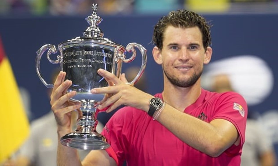 Dominic Thiem đoạt danh hiệu Mỹ mở rộng 2020, chức vô địch Grand Slam đầu tiên trong sự nghiệp. Ảnh: AP. Dominic Thiem đoạt danh hiệu Mỹ mở rộng 2020, chức vô địch Grand Slam đầu tiên trong sự nghiệp. Ảnh: AP.