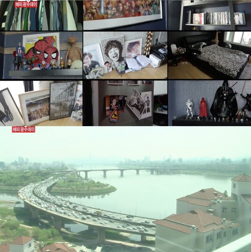 Độ giàu có của nam tài tử được thể hiện qua căn nhà anh ở (Ảnh: Chụp màn hình).