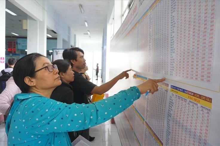 Ga Sài Gòn nhận đăng ký mua vé tàu tập thể Tết Tân Sửu 2021 Ga Sài Gòn nhận đăng ký mua vé tàu tập thể Tết Tân Sửu 2021
