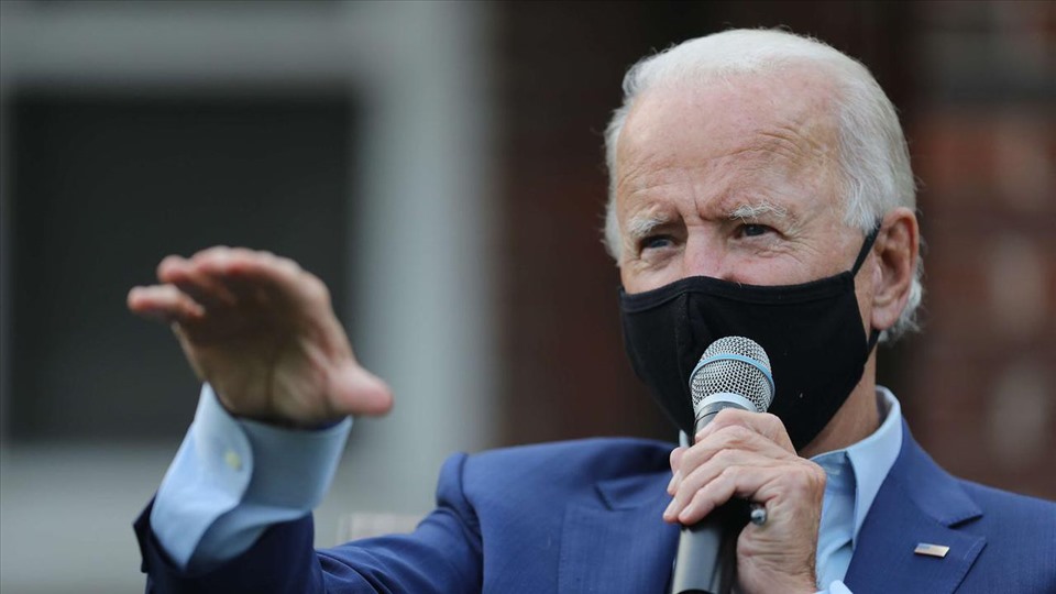 Ông Joe Biden đang dẫn trước ông Donald Trump ở hầu hết các cuộc thăm dò. Ảnh: USSC