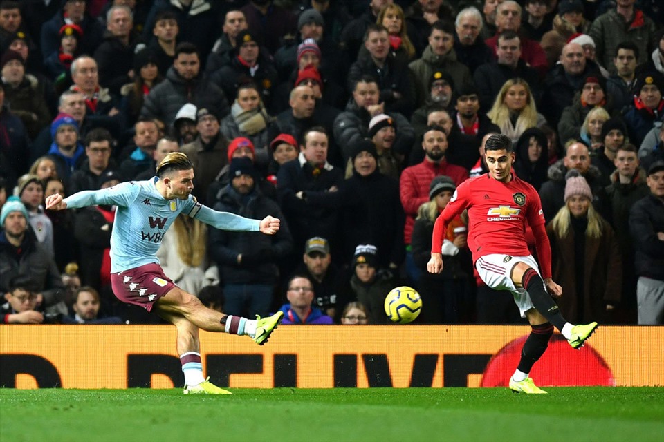 Solskjaer từng rất muốn đưa Jack Grealish về M.U. Ảnh: Getty Images