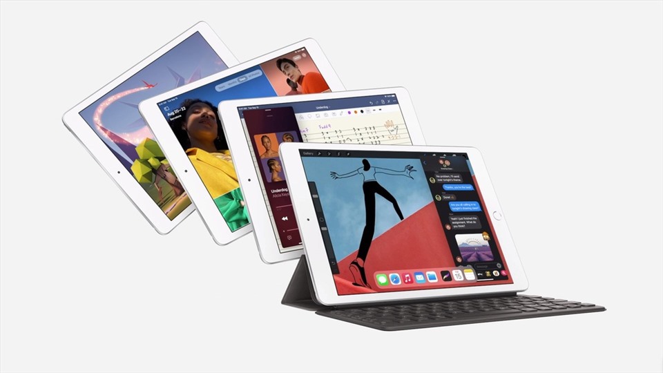 iPad Gen 8 giá phải chăng với một số cải tiến về chip, màn hình. Ảnh: Apple.
