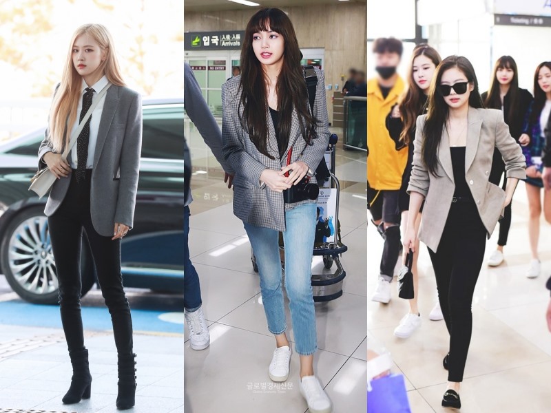 Hoặc phối cùng quần jeans trẻ trung như thế này (Ảnh: Chụp màn hình).