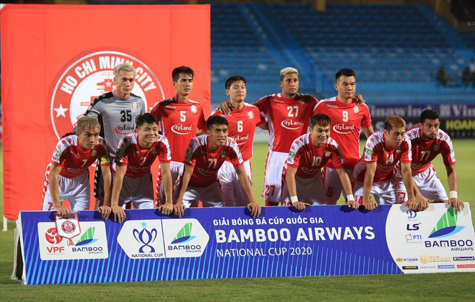 Hai tân binh góp mặt trong đội hình của TPHCM. Ảnh: VPF