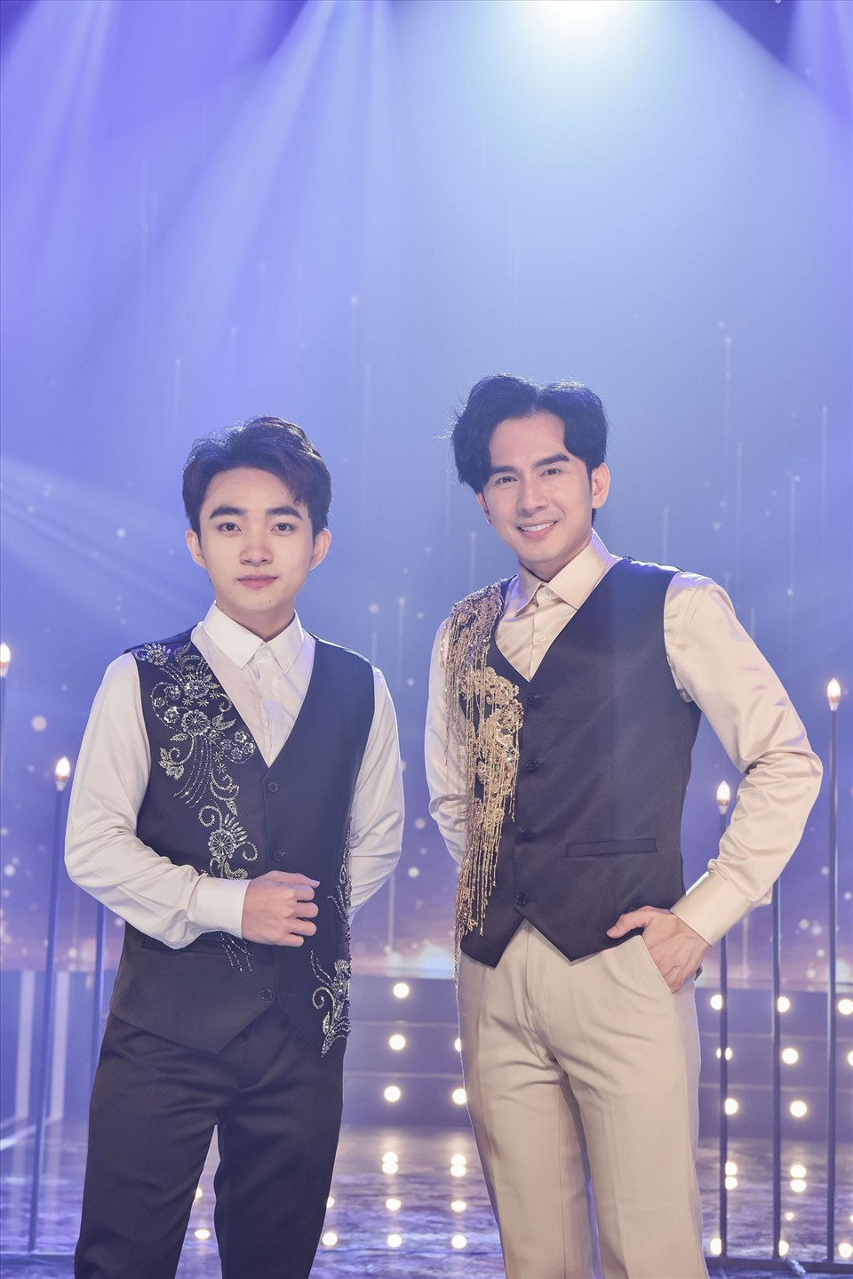 Đan Trường và Quang Trung. Ảnh: NSCC