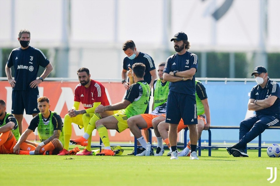 Áp lực lớn dành cho huấn luyện viên Andrea Pirlo. Ảnh: Juventus