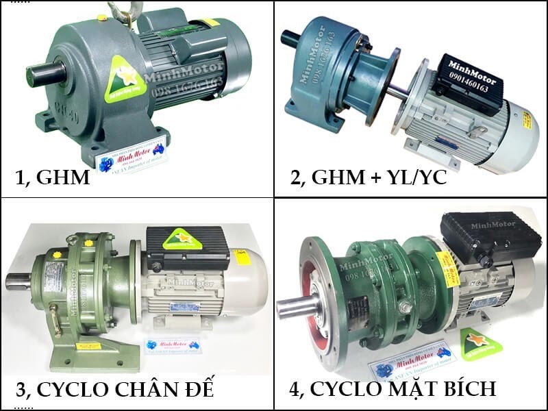 Động cơ 1 pha chuyên tải nặng, đạt tới 4kW