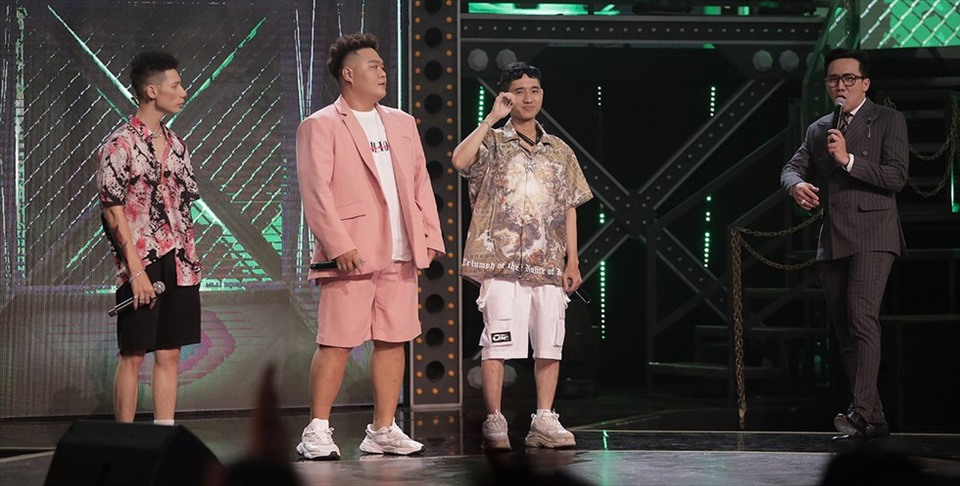 3 thí sinh giỏi của Rap Việt đều thuộc team Karik. Ảnh: Vie