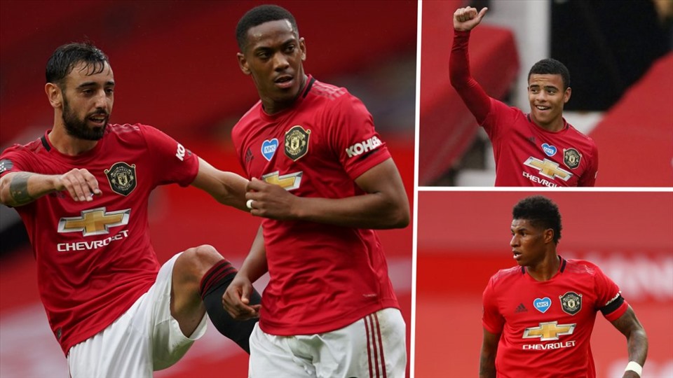 Bruno vượt qua Anthony Martial, Marcus Rashford và các ứng viên khác để giành chiến thắng. Ảnh: Goal