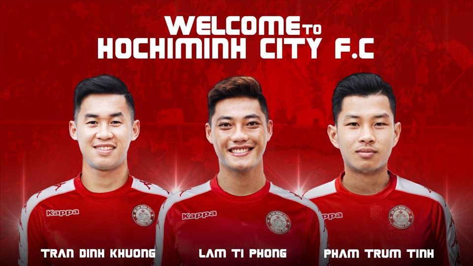 Trước khi chuyể nhượng V.League giữa mùa khép lại, TPHCM đã mua đứt 3 cầu thủ có chuyên môn tốt nhất của đội hạng Nhất Khánh Hòa. Ảnh: Fanpage CLB TPHCM