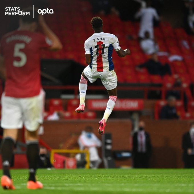 Zaha đá quá hay. Ảnh: Twitter.