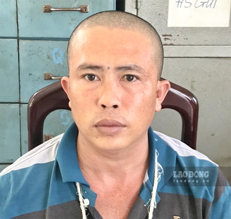 Đối tượng Nguyễn Trường Xuân. Ảnh: Hoàng Anh