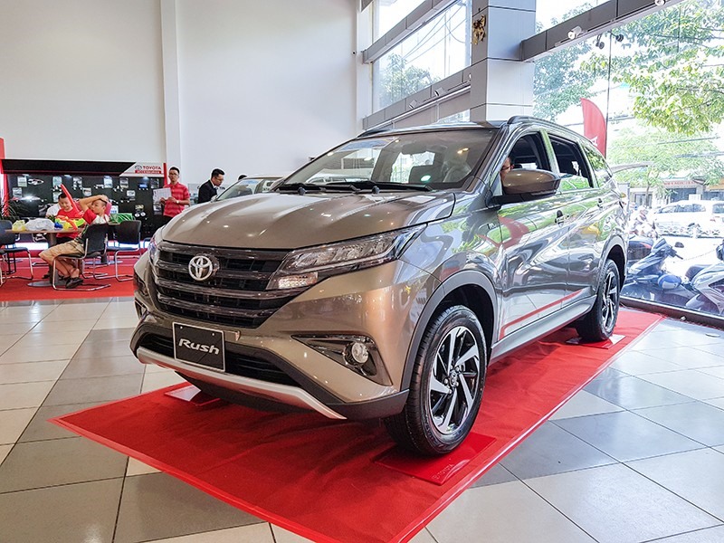 Toyota Rush là mẫu xe thứ 3 giảm giá của hãng Toyota trong tháng 9. Ảnh: Toyota.