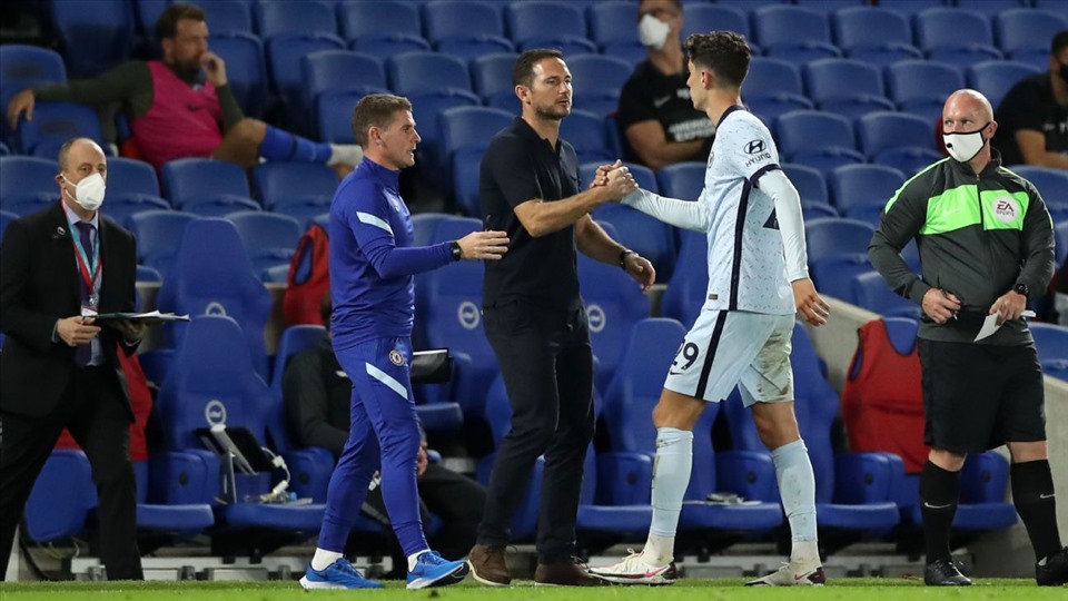 Lampard và Chelsea cần chứng minh thực lực khi gặp Liverpool. Ảnh: Getty.