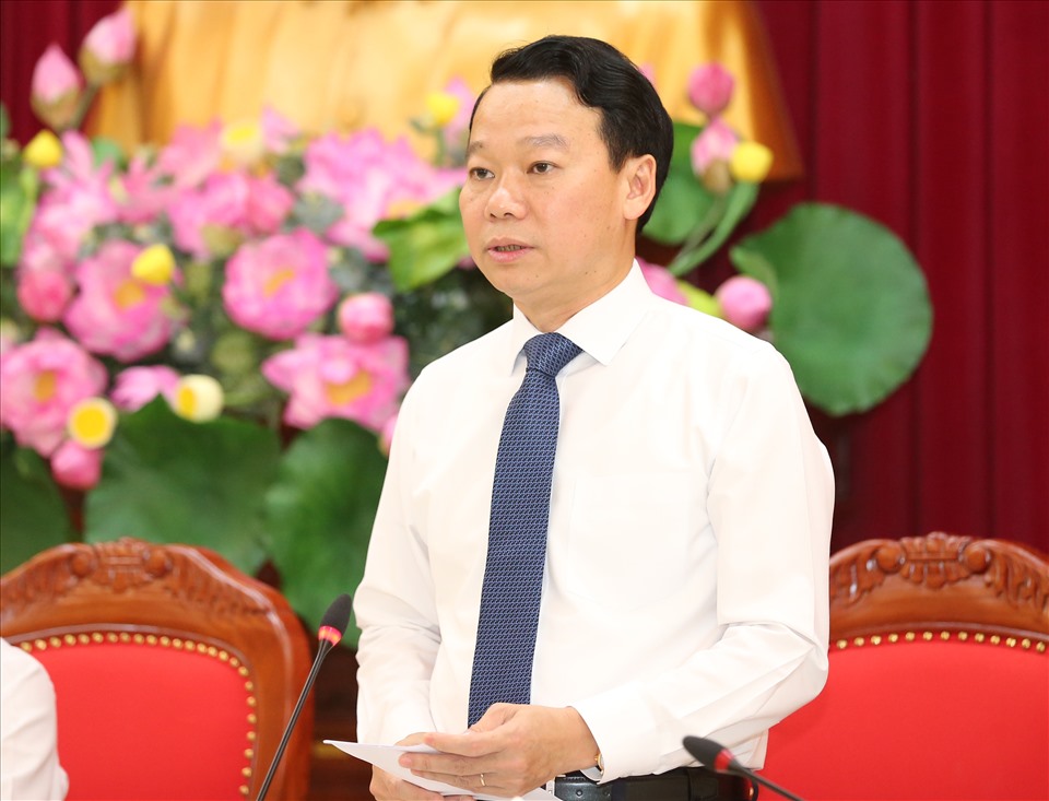 Phó Bí thư Tỉnh uỷ, Chủ tịch UBND tỉnh Yên Bái Đỗ Đức Duy. Ảnh Như Ý
