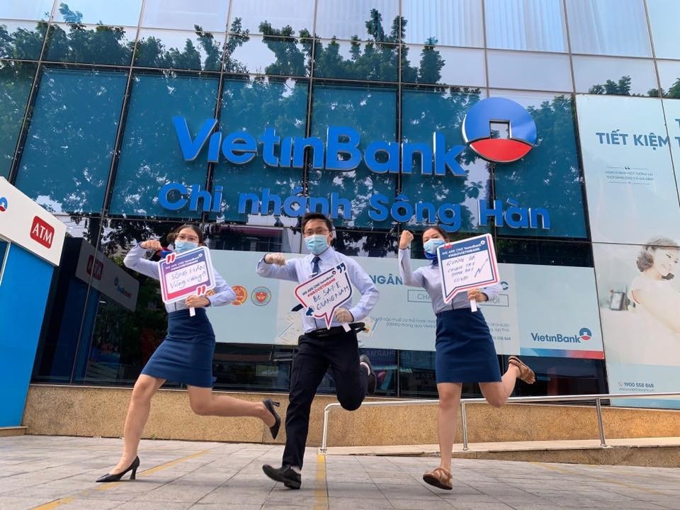 Hàng nghìn thông điệp yêu thương được chính cán bộ VietinBank trao gửi