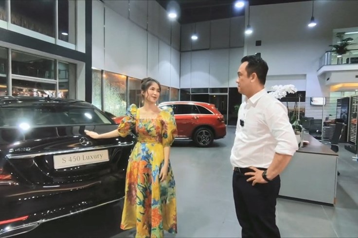 Hoà Minzy "tậu" Mercedes S450 hơn 4 tỉ đồng Hoà Minzy "tậu" Mercedes S450 hơn 4 tỉ đồng