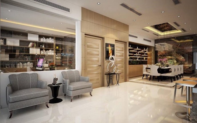 Một góc khác của biệt thự. Ảnh: NSCC