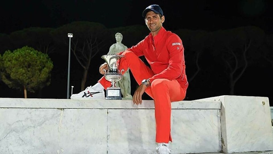 Djokovic có 36 danh hiệu Rome Masters 1.000 trong sự nghiệp, kỷ lục của làng quần vợt nam thế giới. Ảnh: ATP. Djokovic có 36 danh hiệu Rome Masters 1.000 trong sự nghiệp, kỷ lục của làng quần vợt nam thế giới. Ảnh: ATP.