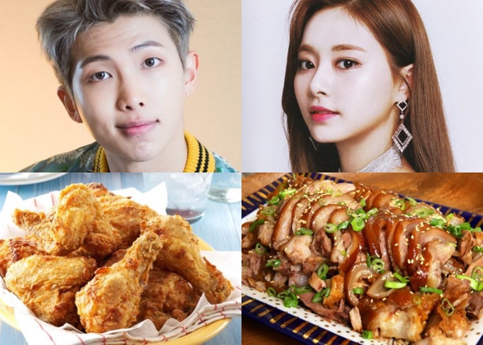 RM (BTS), Tzuyu (TWICE) nhiều lần không bỏ qua được "cám dỗ" của những món ăn chứa nhiều chất béo không tốt (Ảnh: Chụp màn hình). RM (BTS), Tzuyu (TWICE) nhiều lần không bỏ qua được "cám dỗ" của những món ăn chứa nhiều chất béo không tốt (Ảnh: Chụp màn hình).